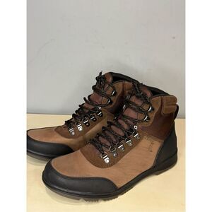 Sorel Men's Lace Up Ankeny‎ II Waterproof Hiker Boots Brown Sz 10